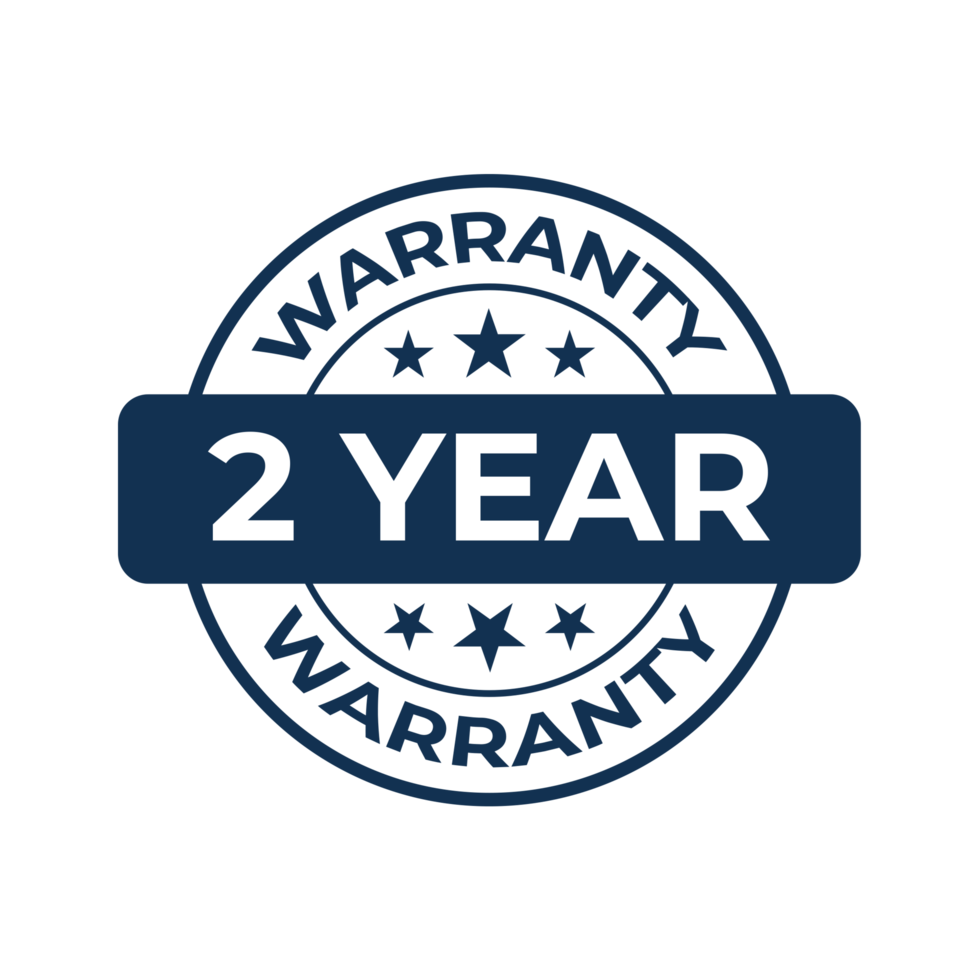 2 Year Warranty